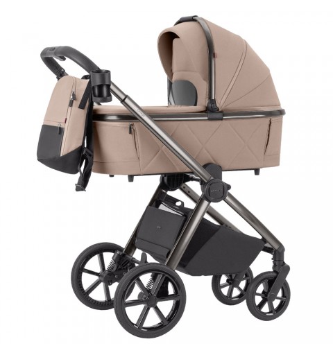 Carrello Omega - wózek wielofunkcyjny, zestaw 2w1 z opcją 3w1 i 4w1 | Fantastic Beige